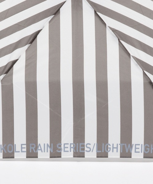 セール】【軽量】ストライプ折り畳み傘 / 258378（折りたたみ傘