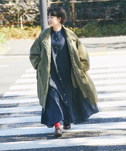 and R（アンドアール）の「リネンフレアワンピース（ワンピース・レディース・ベージュ/ネイビー/レッド・FREE）」の20枚目の写真