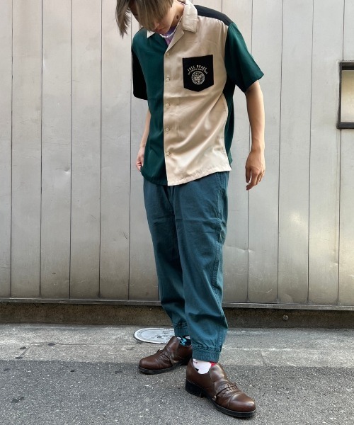 AZIONE（アジオネ）の「AZIONE/アジオネ/MV サマーファブリックジョガーパンツ（その他パンツ・メンズ・ブラック/ダークグリーン/カーキ/A/B・MEDIUM/X-LARGE/LARGE）」の13枚目の写真