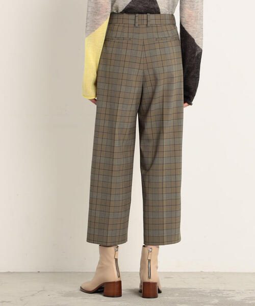MACPHEE(マカフィー)の「ストレッチポプリン 2タッククロップドパンツ(その他パンツ・レディース・ネイビー/ブラウン系その他・32/34/36)」の6枚目の写真