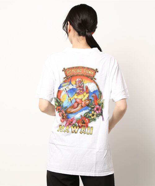 tone(トーン)の「【PSYCHO TUNA/サイコ ツナ】S/S TEE(UN)(Tシャツ/カットソー・レディース・その他6/その他1/その他2/その他3/その他4/その他5・MEDIUM/LARGE/X-LARGE)」の2枚目の写真