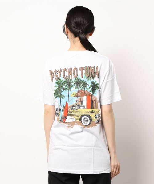 tone(トーン)の「【PSYCHO TUNA/サイコ ツナ】S/S TEE(UN)(Tシャツ/カットソー・レディース・その他6/その他1/その他2/その他3/その他4/その他5・MEDIUM/LARGE/X-LARGE)」の3枚目の写真
