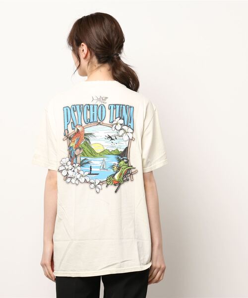tone(トーン)の「【PSYCHO TUNA/サイコ ツナ】S/S TEE(UN)(Tシャツ/カットソー・レディース・その他6/その他1/その他2/その他3/その他4/その他5・MEDIUM/LARGE/X-LARGE)」の1枚目の写真