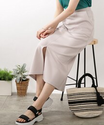 DRESKIP | ダンボ－ルニットナロ－スカート(スカート)