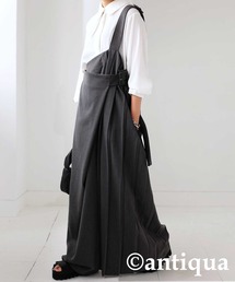 antiqua | 大人モード印象。変形アシメサロペット(サロペット/オーバーオール)