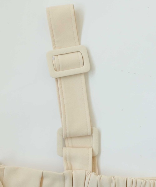 antiqua（アンティカ）の「変形アシメサロペット（サロペット/オーバーオール・レディース・ブラック/グレー/ホワイト系その他・FREE）」の20枚目の写真