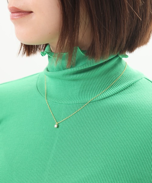 ALWAYS GOOD TIME（オルウェイズグッドタイム）の「シルバー925　シンプルストーンネックレス　モアサナイト（ネックレス・レディース・ピンク系その他/シルバー系その他/ゴールド系その他/シルバー/ゴールド/シルバー系その他2/ピンク/ゴールド系その他2/ピンク系その他2・FREE）」の8枚目の写真