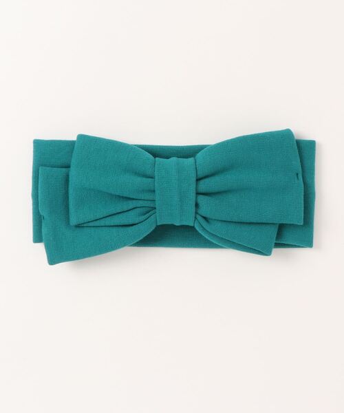 Three Four Time（ｽﾘｰﾌｫｰﾀｲﾑ）の「ダブルリボンターバン（ヘアバンド・レディース・レッド/マスタード/ブラック/グリーン・FREE）」の10枚目の写真