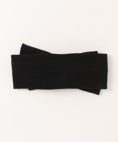 Three Four Time（ｽﾘｰﾌｫｰﾀｲﾑ）の「ダブルリボンターバン（ヘアバンド・レディース・レッド/マスタード/ブラック/グリーン・FREE）」の13枚目の写真