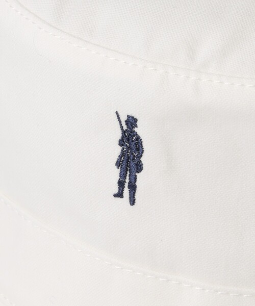 MACKINTOSH LONDON(マッキントッシュ ロンドン)の「メンフィスコットンオックスフォードバケットハット(ハット・メンズ・ホワイト・FREE)」の4枚目の写真