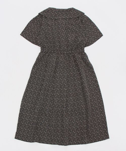 ehka sopo(エヘカソポ)の「小花柄ワンピース(ワンピース・レディース・ブラック/オフホワイト/キナリ・フリ-)」の4枚目の写真