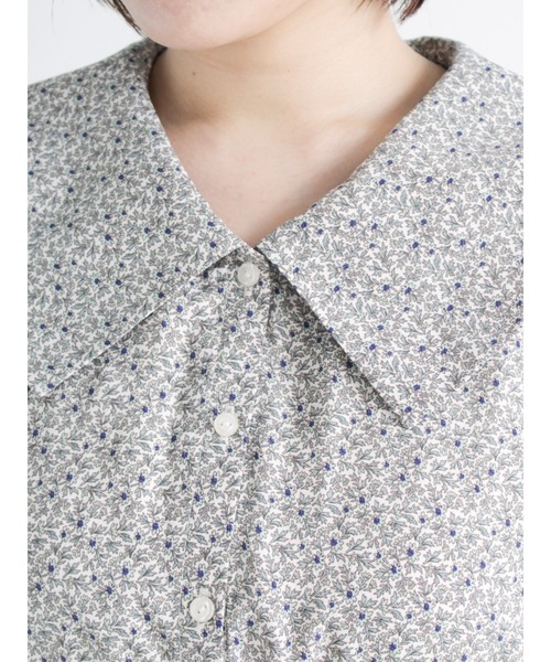 ehka sopo(エヘカソポ)の「小花柄ワンピース(ワンピース・レディース・ブラック/オフホワイト/キナリ・フリ-)」の15枚目の写真