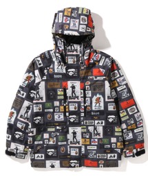 A BATHING APE（アベイシングエイプ）の「BAPE MULTI LABEL HOODIE JACKET M（ブルゾン）」