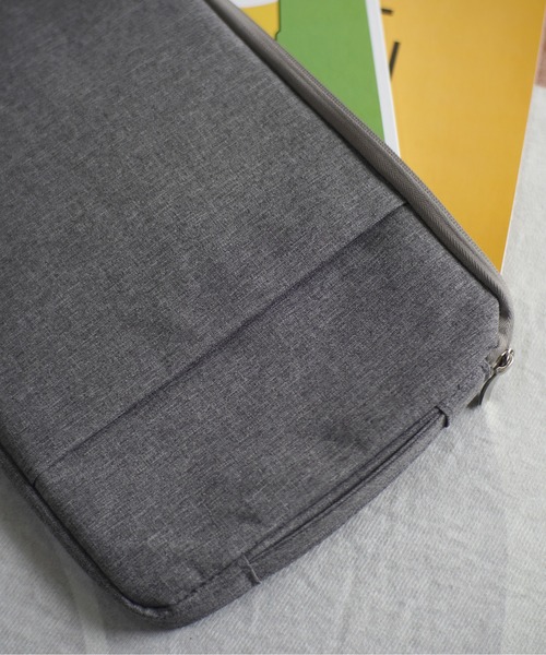Port(ポート)の「シンプル 無地 マルチ タブレットケース / PCケース 【13インチ / 15インチ】#_(PC・タブレットケース・レディース・ブラック/パープル/グレー/ピンク・A/B)」の15枚目の写真