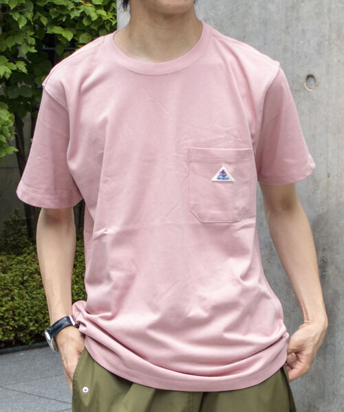GEVACO(ゲバコ)の「【GEVACO/ゲバコ】オープンエンド度詰め天竺 半袖ポケット付きTシャツ(Tシャツ/カットソー・メンズ・チャコールグレー/ベージュ/オフホワイト/ピンク/ブラック系その他3/ブルー系その他3/ベージュ系その他3・S/M/L)」の7枚目の写真