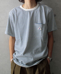 【GEVACO/ゲバコ】オープンエンド度詰め天竺 半袖ポケット付きTシャツ