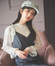 PROPORTION BODY DRESSING | ギャザーフリルレースブラウス / 1212210901(シャツ/ブラウス)