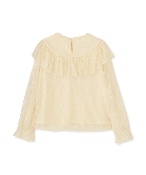 PROPORTION BODY DRESSING（プロポーションボディドレッシング）の「ギャザーフリルレースブラウス / 1212210901（シャツ/ブラウス・レディース・ブラウン系その他/ホワイト系その他/ブルー・FREE）」の17枚目の写真