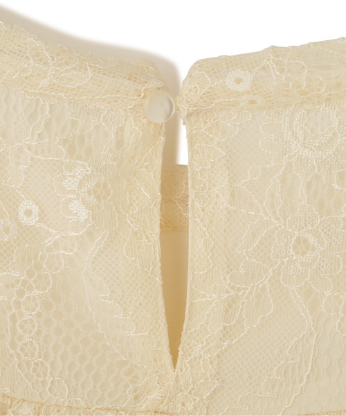 PROPORTION BODY DRESSING（プロポーションボディドレッシング）の「ギャザーフリルレースブラウス / 1212210901（シャツ/ブラウス・レディース・ブラウン系その他/ホワイト系その他/ブルー・FREE）」の13枚目の写真