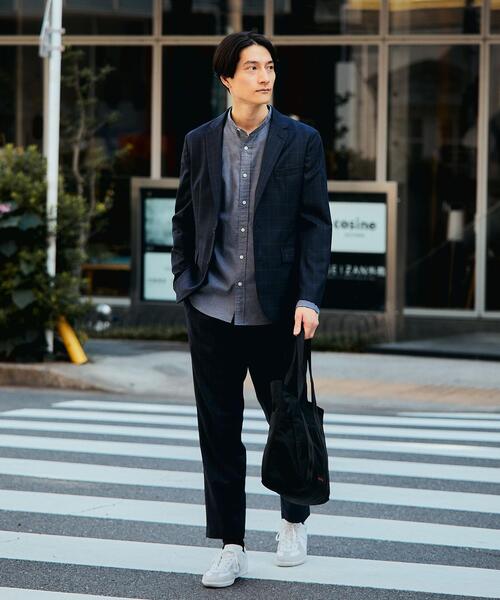 green label relaxing（グリーンレーベルリラクシング）の「ウォッシャブル TWサージ ナロー ユーティリティパンツ-マシンウォッシャブル・ストレッチ・防シワ-（その他パンツ・メンズ・ダークブラウン/ネイビー/ダークグレー/その他1・S/M/L/XL）」の10枚目の写真