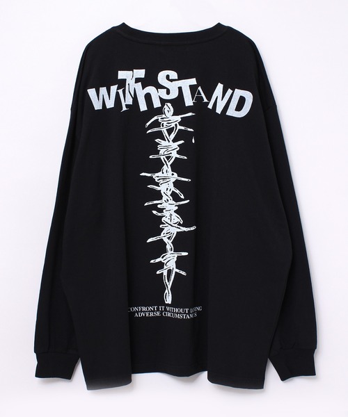 RNA（アールエヌエー）の「M1952 BARBED WIRE BIGロンT Black BeautyBoston Bag Tote /Noir2点