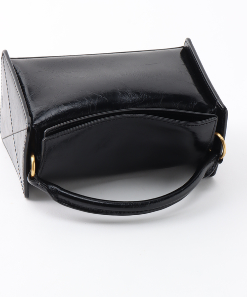 DECKE(デッケ)の「【DECKE/デッケ】ACCORDIAN MINI BAG(ショルダーバッグ・レディース・ブラック・FREE)」の7枚目の写真