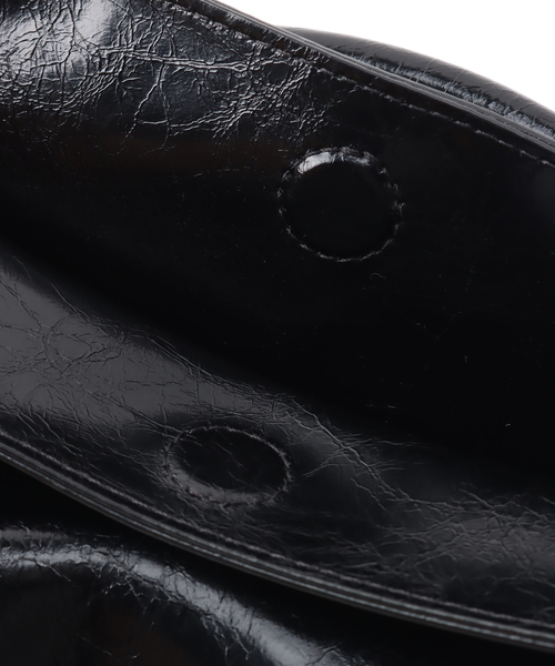 DECKE(デッケ)の「【DECKE/デッケ】ACCORDIAN MINI BAG(ショルダーバッグ・レディース・ブラック・FREE)」の8枚目の写真