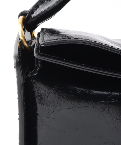 DECKE(デッケ)の「【DECKE/デッケ】ACCORDIAN MINI BAG(ショルダーバッグ・レディース・ブラック・FREE)」の14枚目の写真