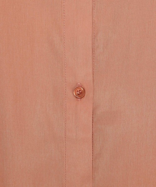 Heather（ヘザー）の「ボリュームスリーブスリットシャツ　167412（シャツ/ブラウス・レディース・ライトブルー/ブラック/ピンク/インディゴブルー/アイボリー・FREE）」の7枚目の写真