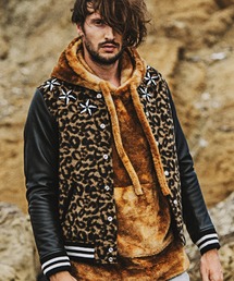 【NO ID.】Nautical Star Varsity Jacket / ノーティカル スター バーシティ ジャケット