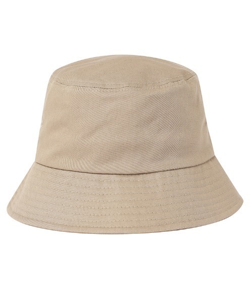 MAHAGRID（マハグリッド）の「『mahagrid/マハグリッド』CREST BUCKET HAT/クレストデザイン バケットハット（ハット・レディース・ベージュ/ブラック・FREE）」の5枚目の写真