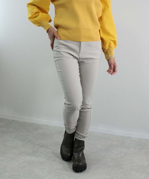 toucher du brise（トゥシェドブリーズ）の「【美脚が止まらない！】ストレッチスキニーパンツ（その他パンツ・レディース・ブラック/ベージュ/グレー/カーキ・61/64/67）」の8枚目の写真