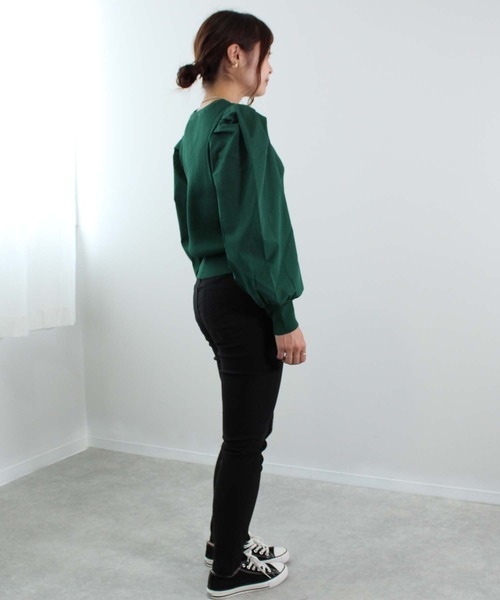 toucher du brise（トゥシェドブリーズ）の「【美脚が止まらない！】ストレッチスキニーパンツ（その他パンツ・レディース・ブラック/ベージュ/グレー/カーキ・61/64/67）」の6枚目の写真