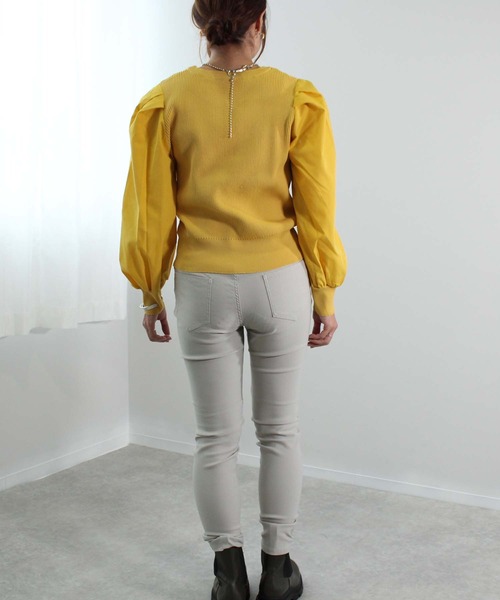 toucher du brise（トゥシェドブリーズ）の「【美脚が止まらない！】ストレッチスキニーパンツ（その他パンツ・レディース・ブラック/ベージュ/グレー/カーキ・61/64/67）」の11枚目の写真