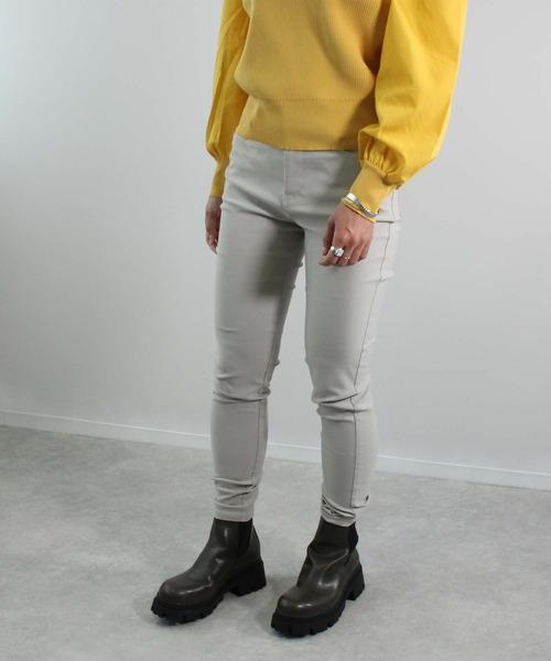 toucher du brise（トゥシェドブリーズ）の「【美脚が止まらない！】ストレッチスキニーパンツ（その他パンツ・レディース・ブラック/ベージュ/グレー/カーキ・61/64/67）」の9枚目の写真