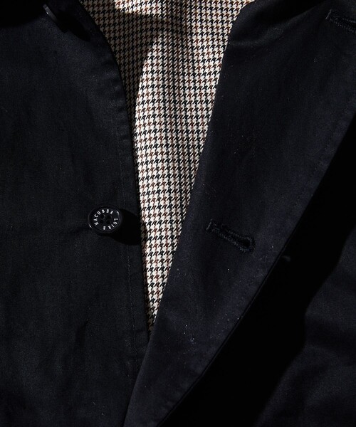 FREAK'S STORE（フリークスストア）の「WEB限定 MACOBER×FREAK'S STORE/マコバー 別注 スタンドカラー ショートジャケット/カバーオール（カバーオール・メンズ・ブラック/ベージュ/オリーブ・SMALL/MEDIUM/LARGE）」の20枚目の写真