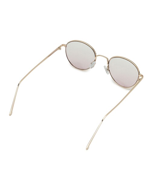 SHOO・LA・RUE（シューラルー）の「◆【血色が良く見える？！】チークレンズメガネ（サングラス・レディース・ブラック/ゴールド/ブロンズ・00）」の4枚目の写真