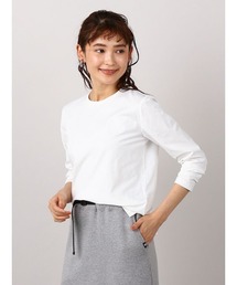 Perfect Suit FActory | 【SPALDING】ラウンドネックプルオーバー　グリーン/ホワイト(シャツ/ブラウス)