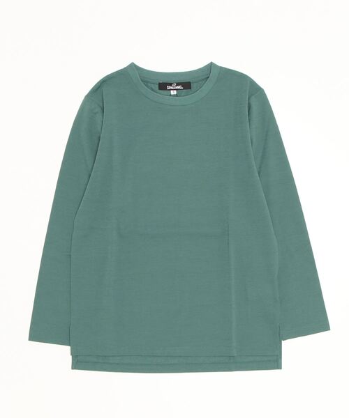 Perfect Suit FActory（パーフェクトスーツファクトリー）の「【SPALDING】ラウンドネックプルオーバー　グリーン/ホワイト（シャツ/ブラウス・レディース・グリーン/ホワイト・L/S/M）」の15枚目の写真