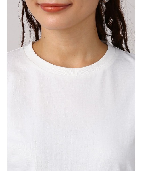 Perfect Suit FActory（パーフェクトスーツファクトリー）の「【SPALDING】ラウンドネックプルオーバー　グリーン/ホワイト（シャツ/ブラウス・レディース・グリーン/ホワイト・L/S/M）」の19枚目の写真