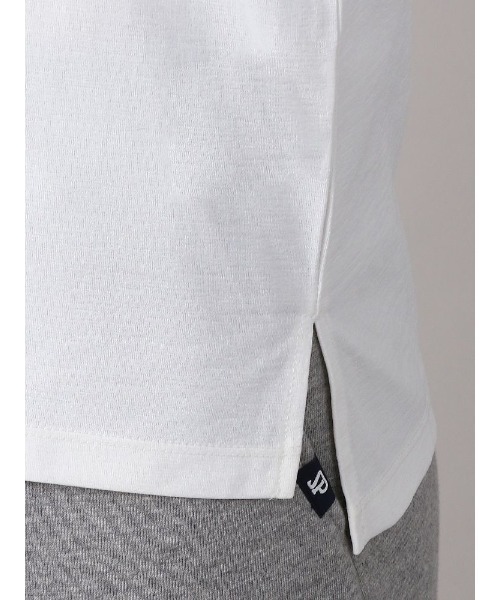 Perfect Suit FActory（パーフェクトスーツファクトリー）の「【SPALDING】ラウンドネックプルオーバー　グリーン/ホワイト（シャツ/ブラウス・レディース・グリーン/ホワイト・L/S/M）」の21枚目の写真