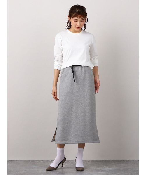 Perfect Suit FActory（パーフェクトスーツファクトリー）の「【SPALDING】ラウンドネックプルオーバー　グリーン/ホワイト（シャツ/ブラウス・レディース・グリーン/ホワイト・L/S/M）」の22枚目の写真