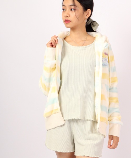Y2K サンリオ　耳付き　ハローキティ ジップパーカー OUTLET】30％OFF SALE サンリオ なりきるジップパーカー 8757K