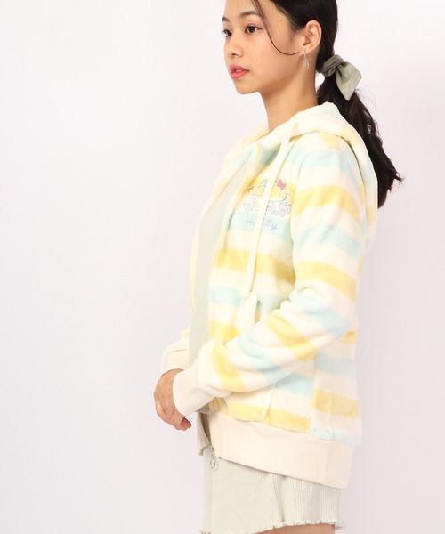 ki♢♢y’s キティーズ　ヨウジヤマモト×サンリオ　ジップアップパーカー ki♢♢y's キティーズ ヨウジヤマモト×サンリオ ジップアップ