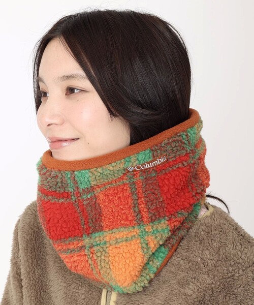 Columbia（コロンビア）の「ゲシュモズルネックゲイター（ネックウォーマー/スヌード・メンズ・オレンジ/グレー/グリーン/ベージュ/ブラック/ネイビー/オレンジ系その他/ダークブルー/モスグリーン/ライトグレー/ブラック×グレー/サンドベージュ・ONE SIZE）」の12枚目の写真