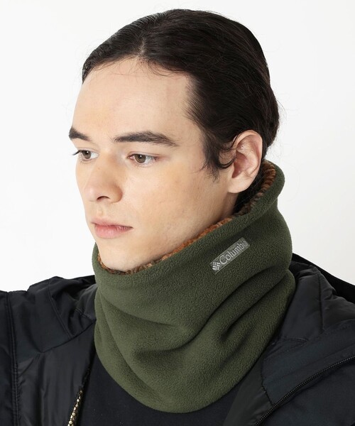 Columbia（コロンビア）の「ゲシュモズルネックゲイター（ネックウォーマー/スヌード・メンズ・オレンジ/グレー/グリーン/ベージュ/ブラック/ネイビー/オレンジ系その他/ダークブルー/モスグリーン/ライトグレー/ブラック×グレー/サンドベージュ・ONE SIZE）」の8枚目の写真
