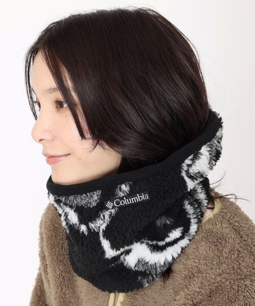 Columbia（コロンビア）の「ゲシュモズルネックゲイター（ネックウォーマー/スヌード・メンズ・オレンジ/グレー/グリーン/ベージュ/ブラック/ネイビー/オレンジ系その他/ダークブルー/モスグリーン/ライトグレー/ブラック×グレー/サンドベージュ・ONE SIZE）」の3枚目の写真