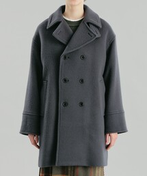 ◾️美品　マッキントシュ　コート　Pコート　ウール　ブラック MACKINTOSH - 最終値下げ♡マッキントッシュ Pコート ブラックの