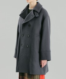 マッキントッシュフィロソフィー ADMIRAL MELTON Pコート 38 セール】 【PORTSMOUTH】アドミラルメルトン シングルピーコート