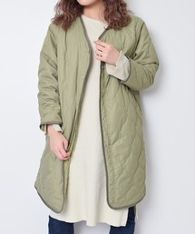 Flowering（フラワーリング）の「ポケット付きリバーシブルキルティングアウター（その他アウター）」